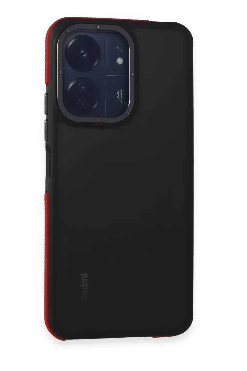 Newface Xiaomi Redmi 13C Harvel Kapak - Kırmızı