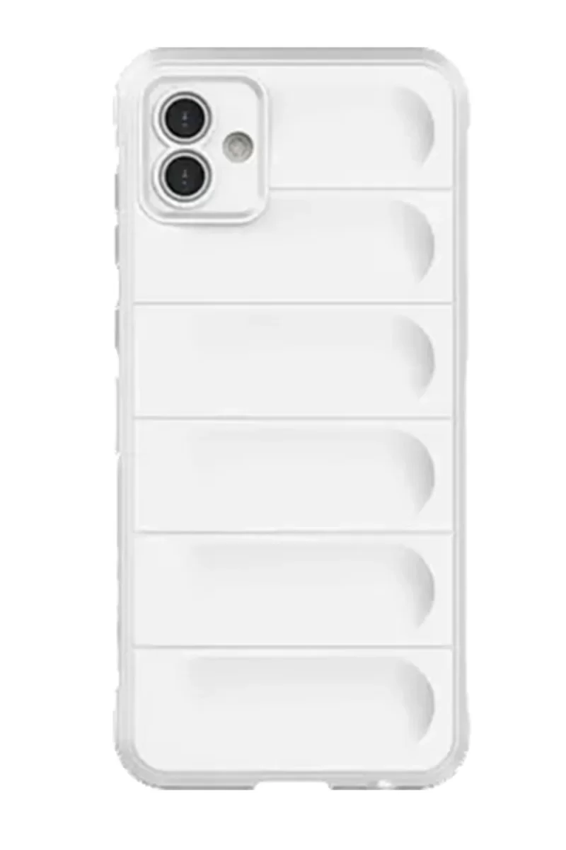 Newface Samsung Galaxy A05 Kılıf Optimum Silikon - Krem