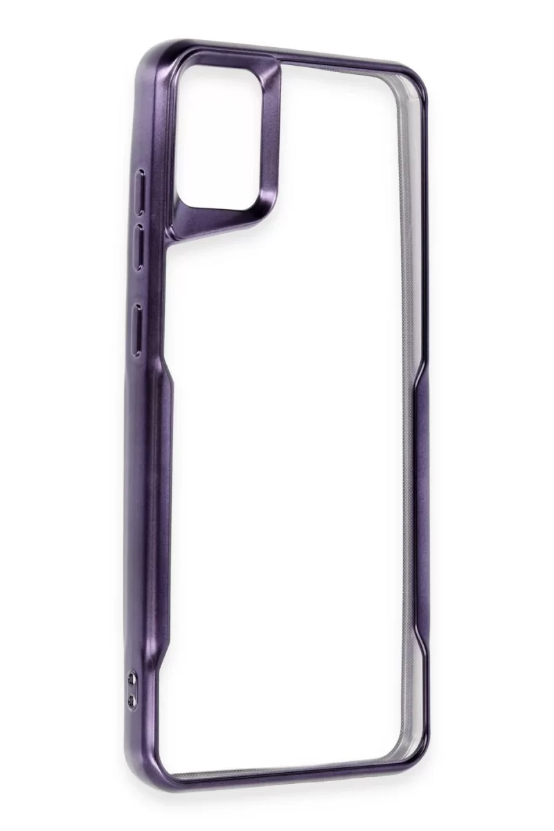 Newface Samsung Galaxy A05 Kılıf Boyi Silikon Kapak - Derin Mor
