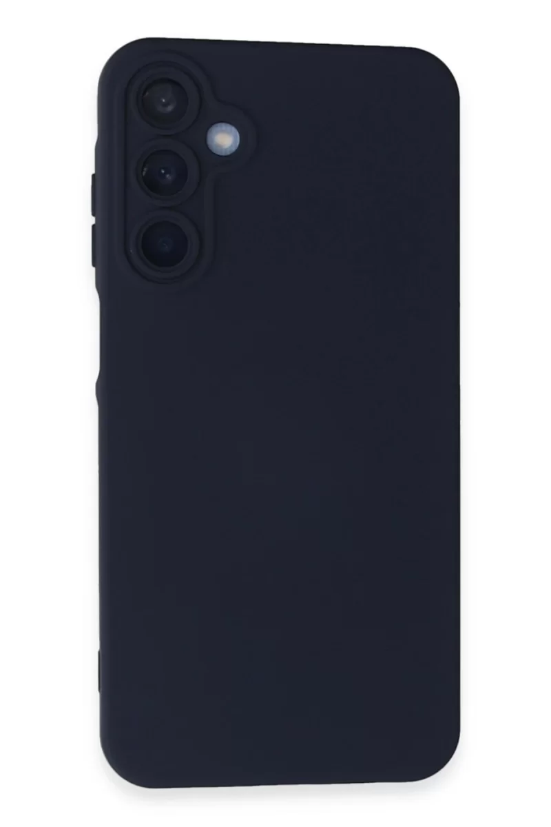 Newface Samsung Galaxy A25 5G Kılıf Nano içi Kadife Silikon - Lacivert