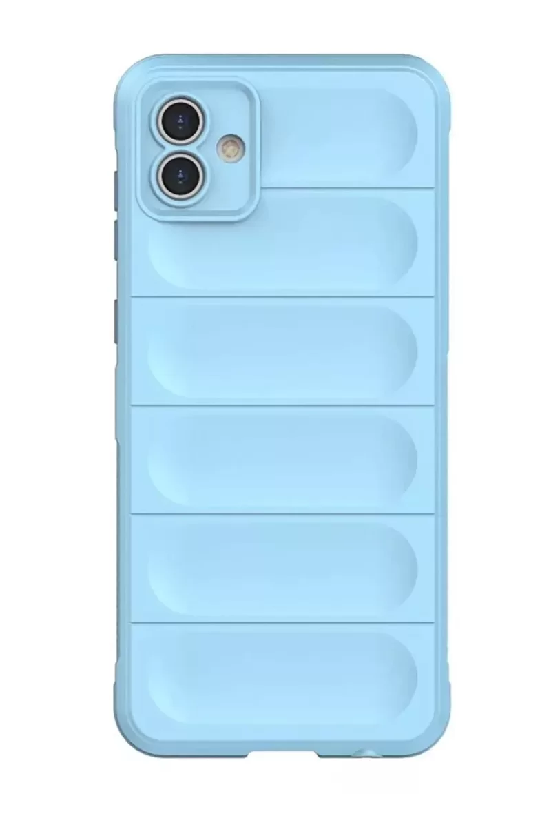 Newface Samsung Galaxy A05 Kılıf Optimum Silikon - Sky Blue