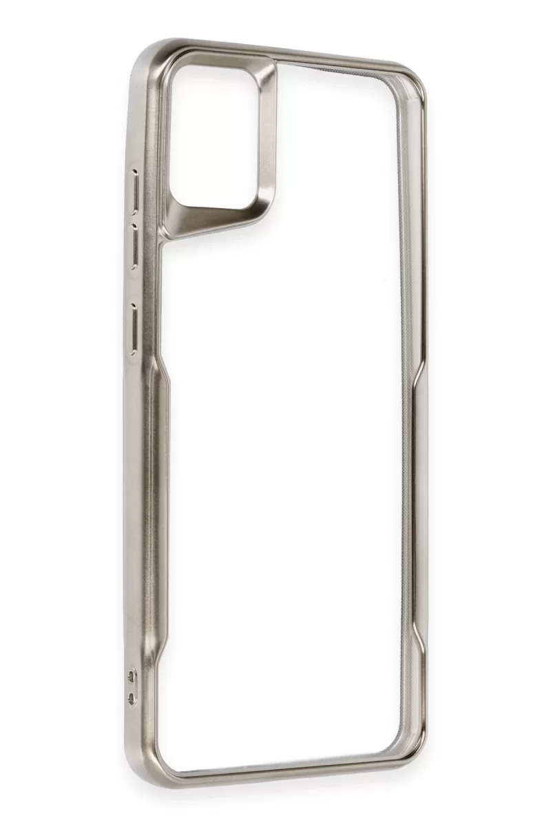 Newface Samsung Galaxy A05 Kılıf Boyi Silikon Kapak - Titan Gri