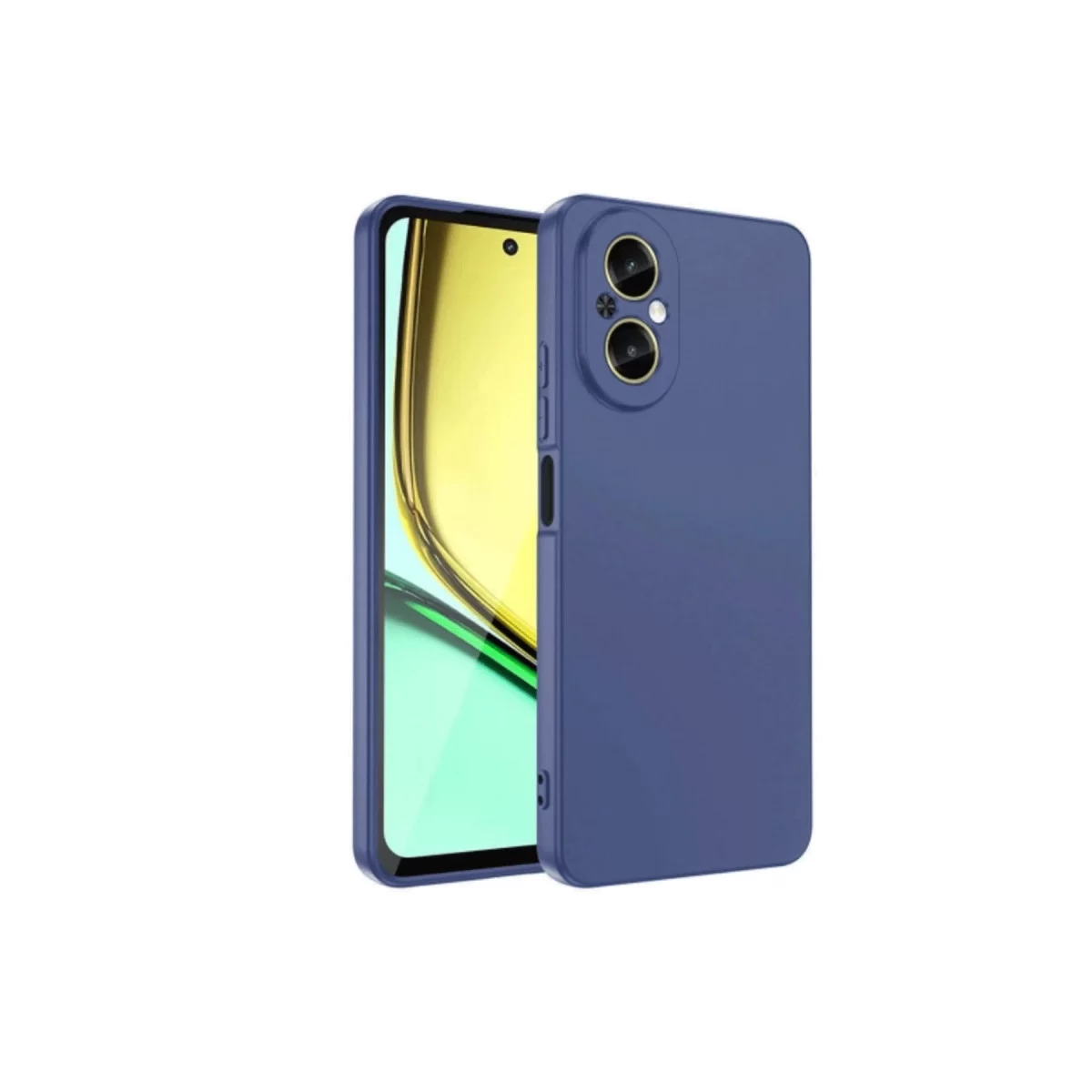 Newface Realme 12 Lite Kılıf First Silikon - Lacivert