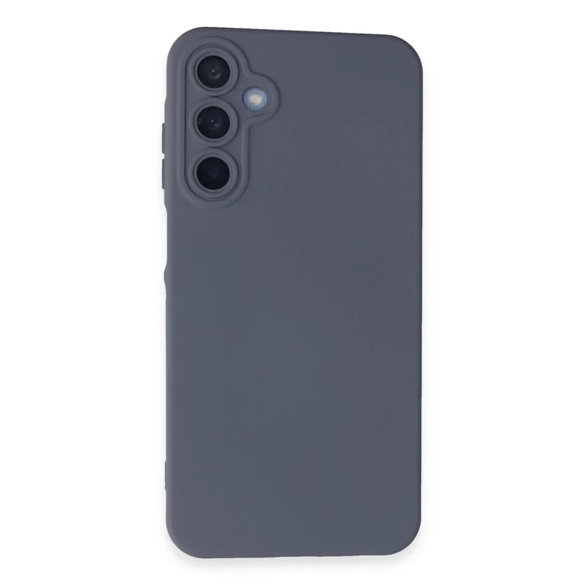 Newface Samsung Galaxy A25 5G Kılıf Nano içi Kadife Silikon - Gri