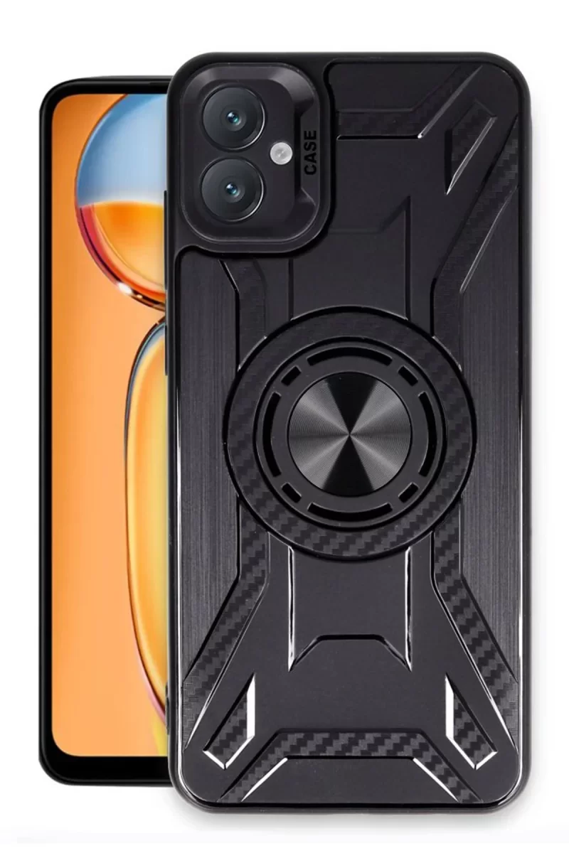 Newface Samsung Galaxy A05 Kılıf Lincoln Silikon - Siyah