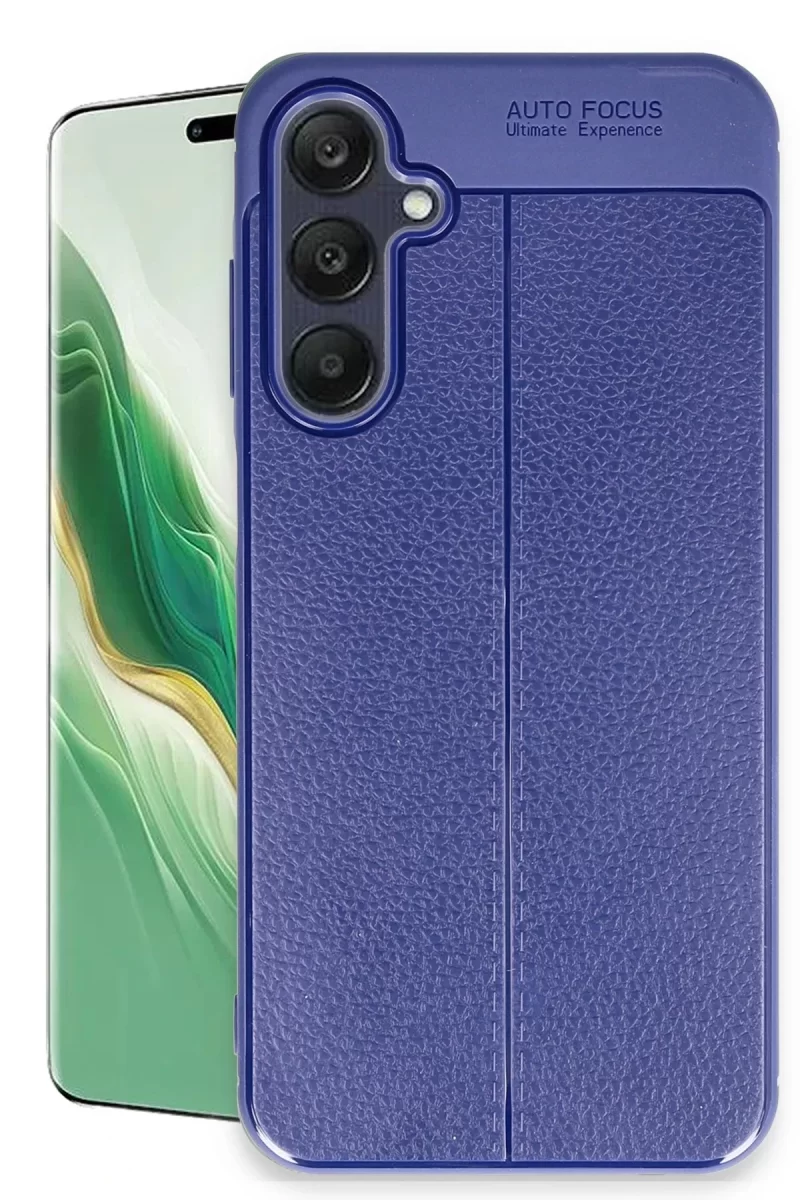 Newface Samsung Galaxy A25 5G Kılıf Auto Focus Kapak - Lacivert