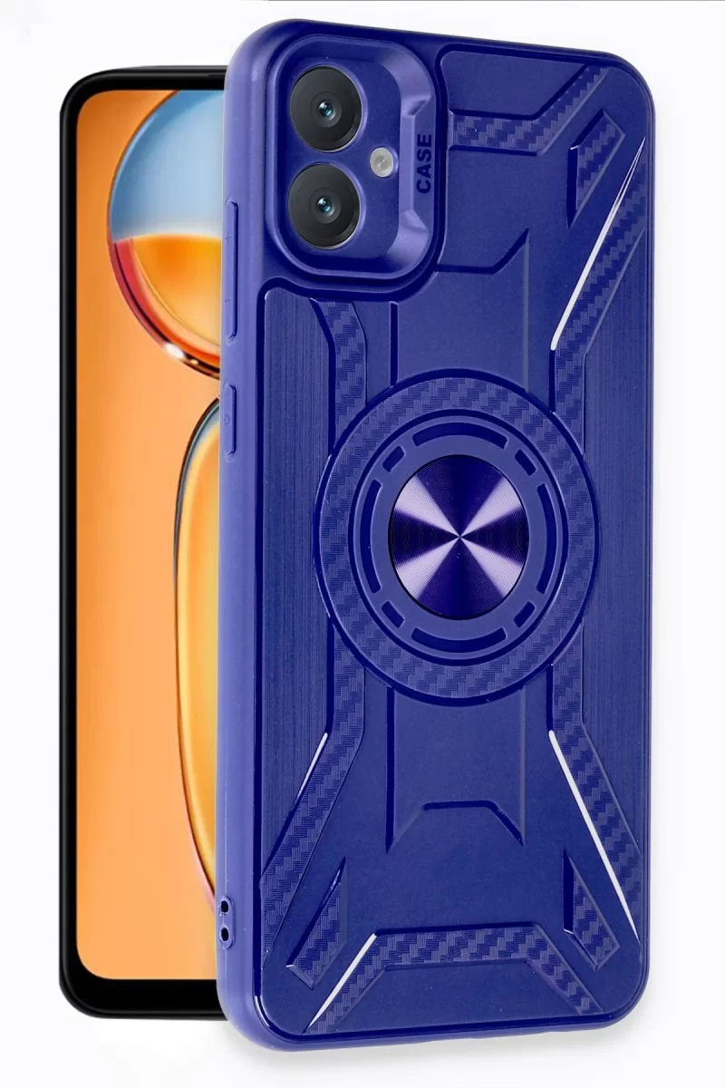 Newface Samsung Galaxy A05 Kılıf Lincoln Silikon - Lacivert