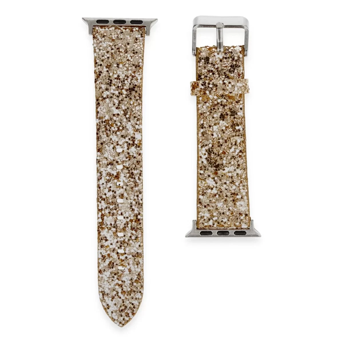 Newface Apple Watch 38mm Starry Taşlı Kordon - Gold