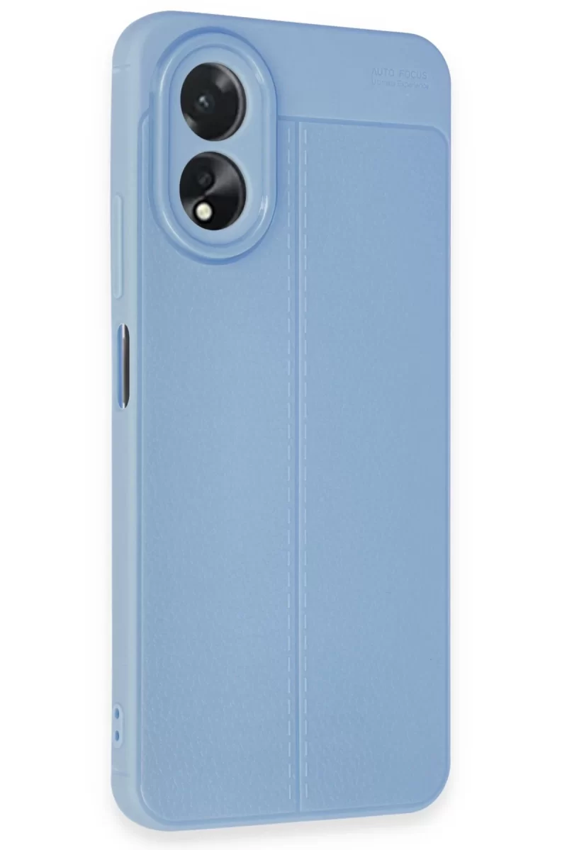 Newface Oppo A38 Kılıf Auto Focus Kapak - Mavi