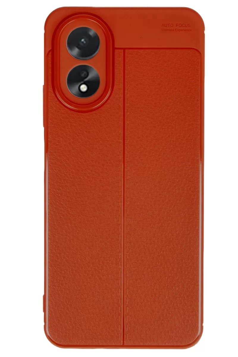 Newface Oppo A38 Kılıf Auto Focus Kapak - Kırmızı