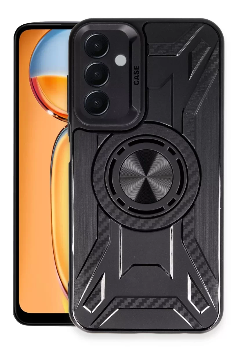 Newface Samsung Galaxy A05S Kılıf Lincoln Silikon - Siyah