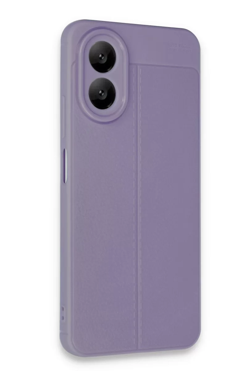Newface Oppo A38 Kılıf Auto Focus Kapak - Lila