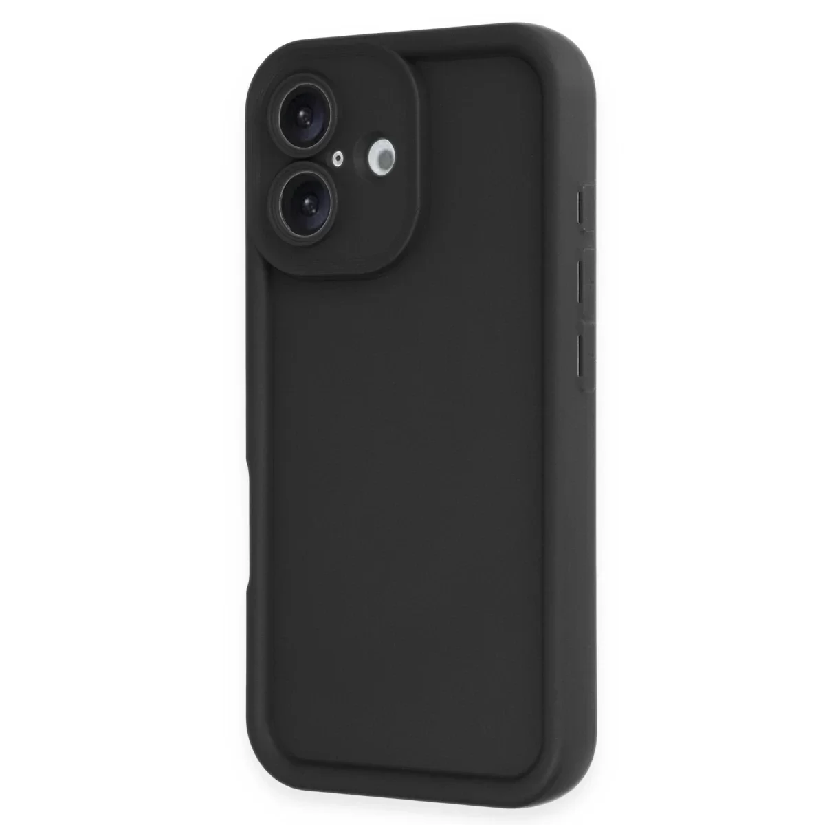 Newface Apple iPhone 16 Kılıf Viera Silikon - Siyah