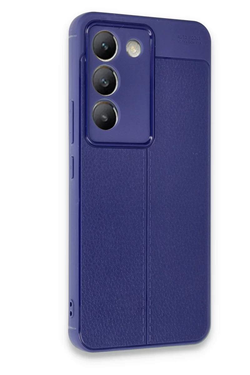 Newface Vivo V30 Lite 4G Kılıf Auto Focus Kapak - Lacivert