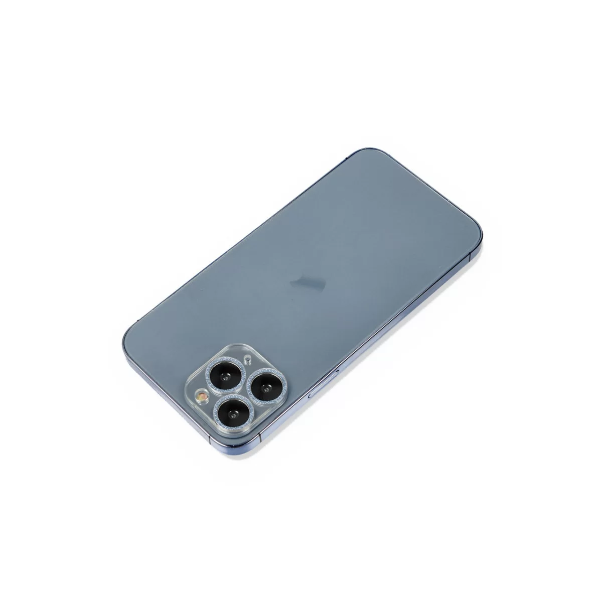 Newface Apple iPhone 11 Pro Max Shine Kamera Lens Koruma Cam - Sierra Blue
