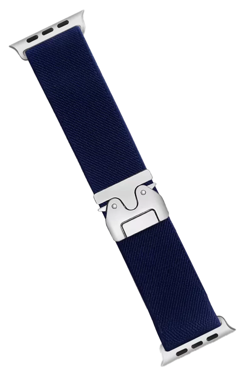 Newface Apple Watch 42mm Forest Kumaş Kordon - Lacivert