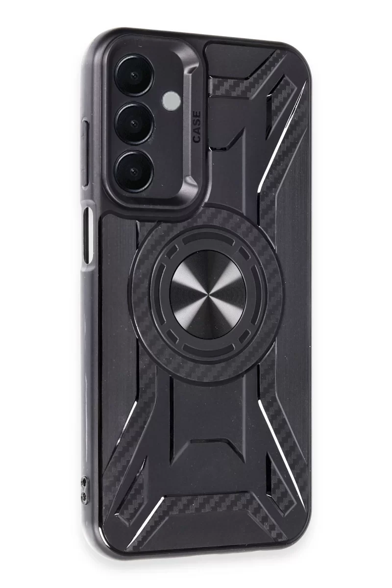 Newface Samsung Galaxy A25 5G Kılıf Lincoln Silikon - Siyah