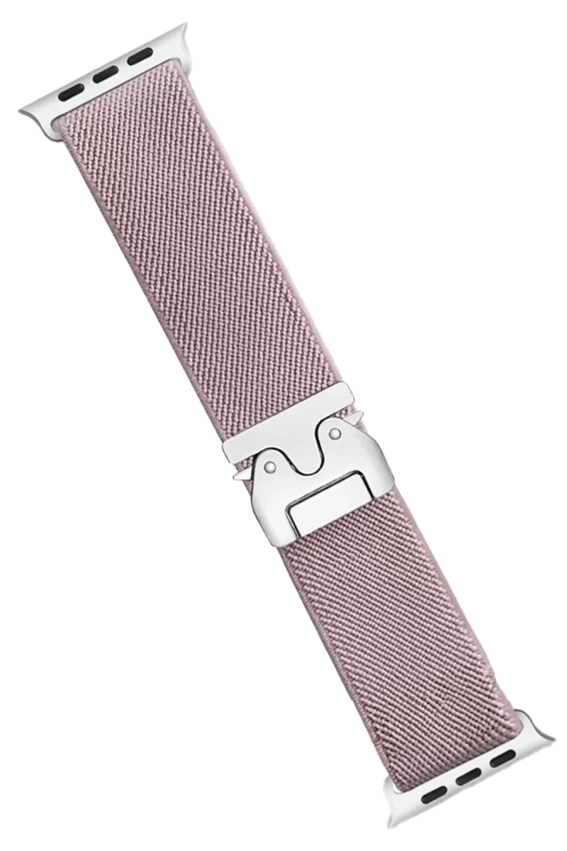 Newface Apple Watch 42mm Forest Kumaş Kordon - Lila