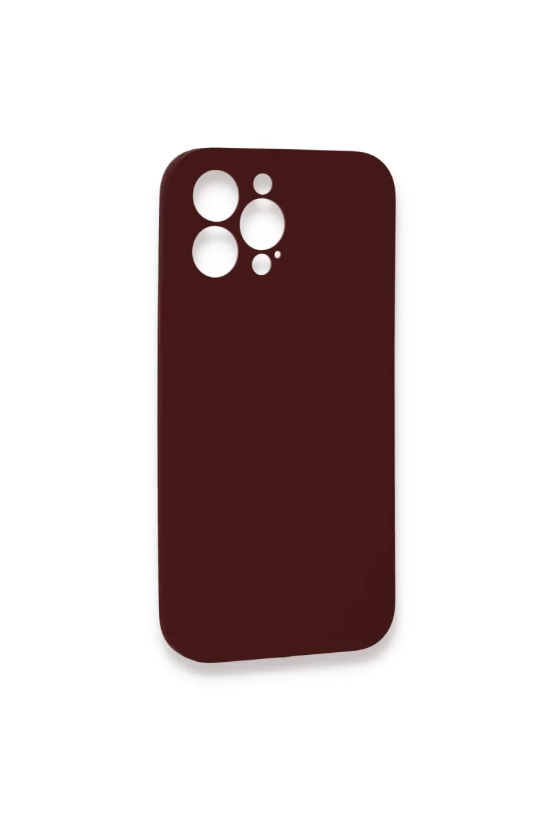 Newface Apple iPhone 13 Pro Max Kılıf Lansman Legant Silikon - Bordo