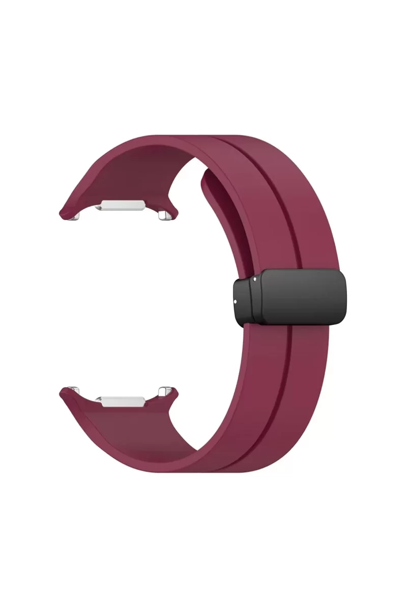 Newface Watch 7 Ultra KR418 Tender Silikon Kordon - Bordo