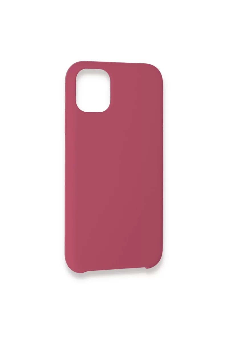 Newface Apple iPhone 11 Pro Max Kılıf Lansman Legant Silikon - Fuşya