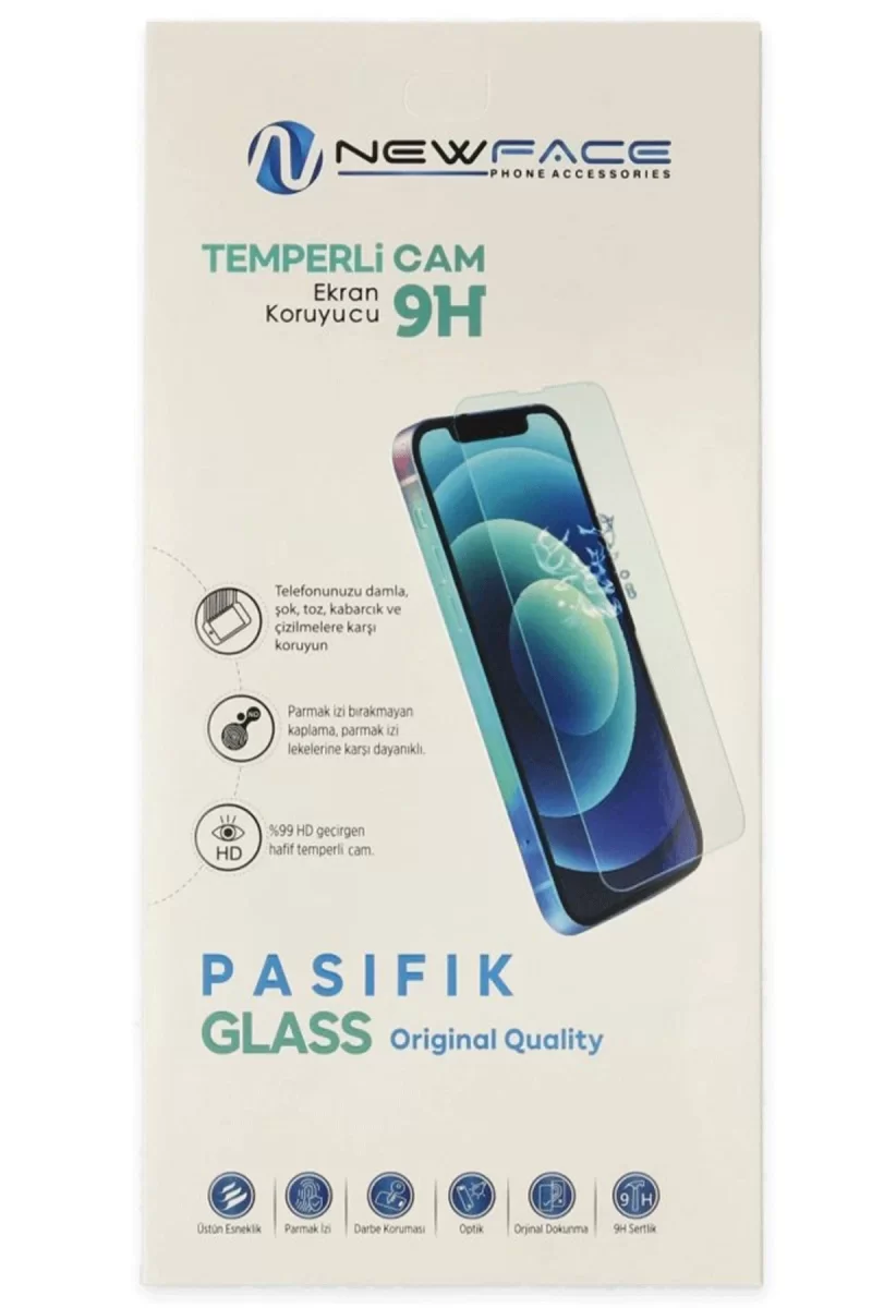 Newface Apple iPhone 16 Pasifik Cam Ekran Koruyucu