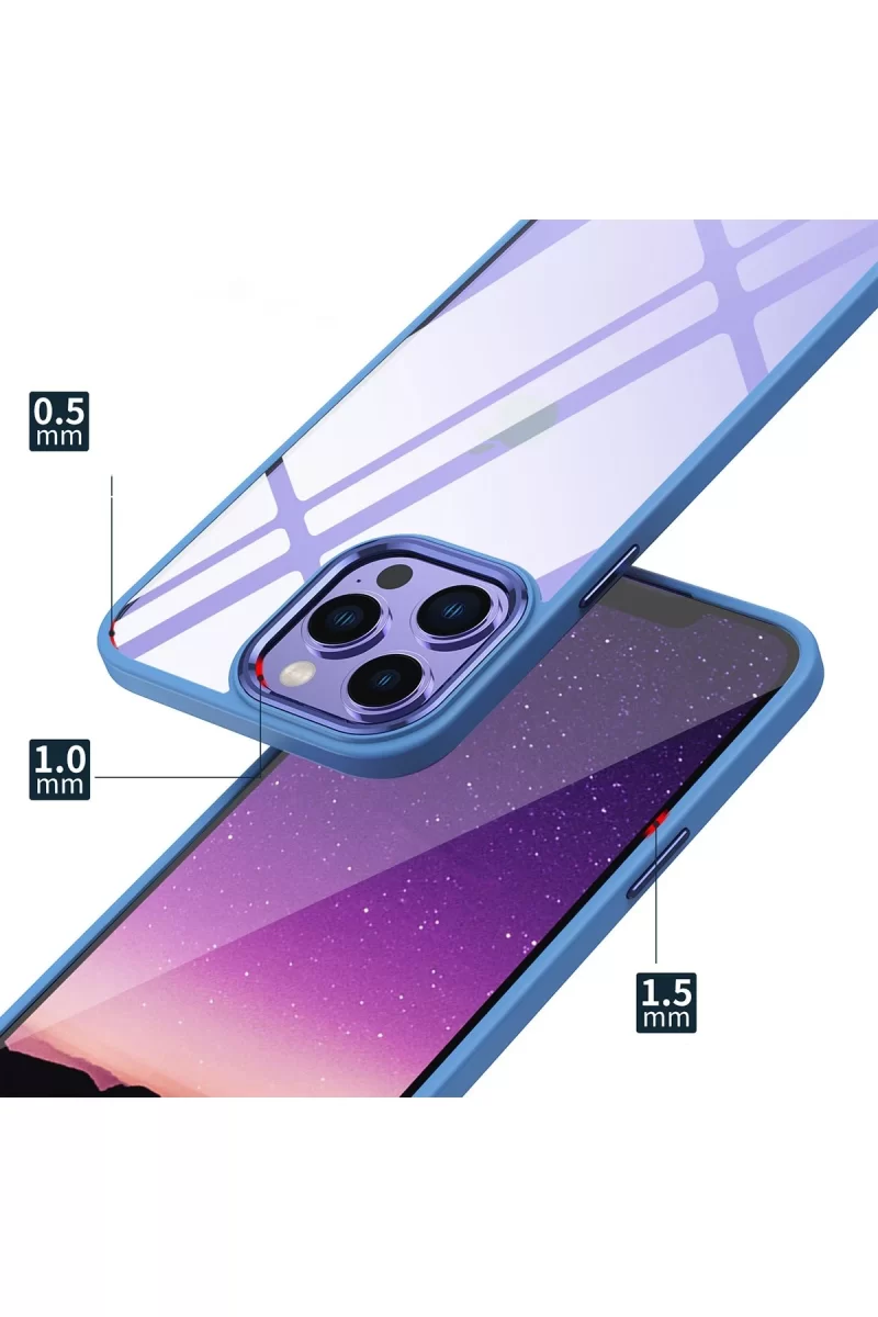 Newface Apple iPhone 13 Pro Max Kılıf Power Silikon - Koyu Yeşil