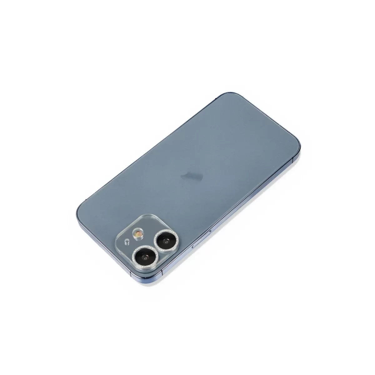 Newface Apple iPhone 12 Shine Kamera Lens Koruma Cam - Gümüş