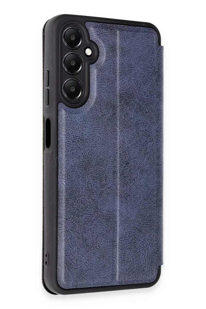 Newface Samsung Galaxy A25 5G Kılıf Flip Cover - Lacivert