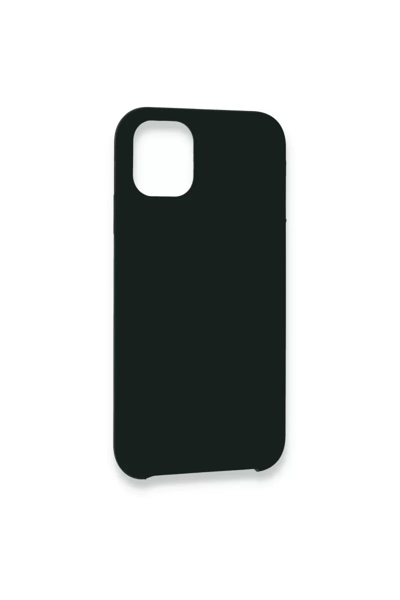 Newface Apple iPhone 11 Pro Max Kılıf Lansman Legant Silikon - Koyu Yeşil