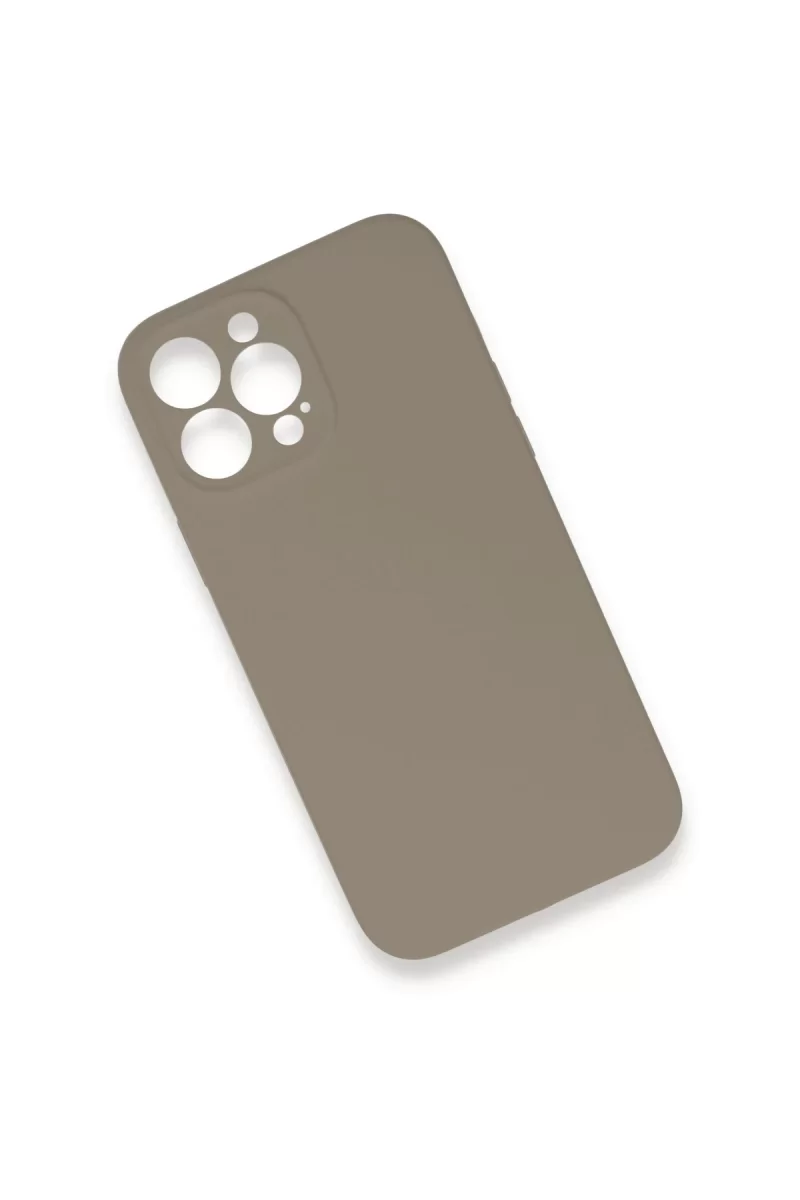Newface Apple iPhone 13 Pro Max Kılıf Lansman Legant Silikon - Bej
