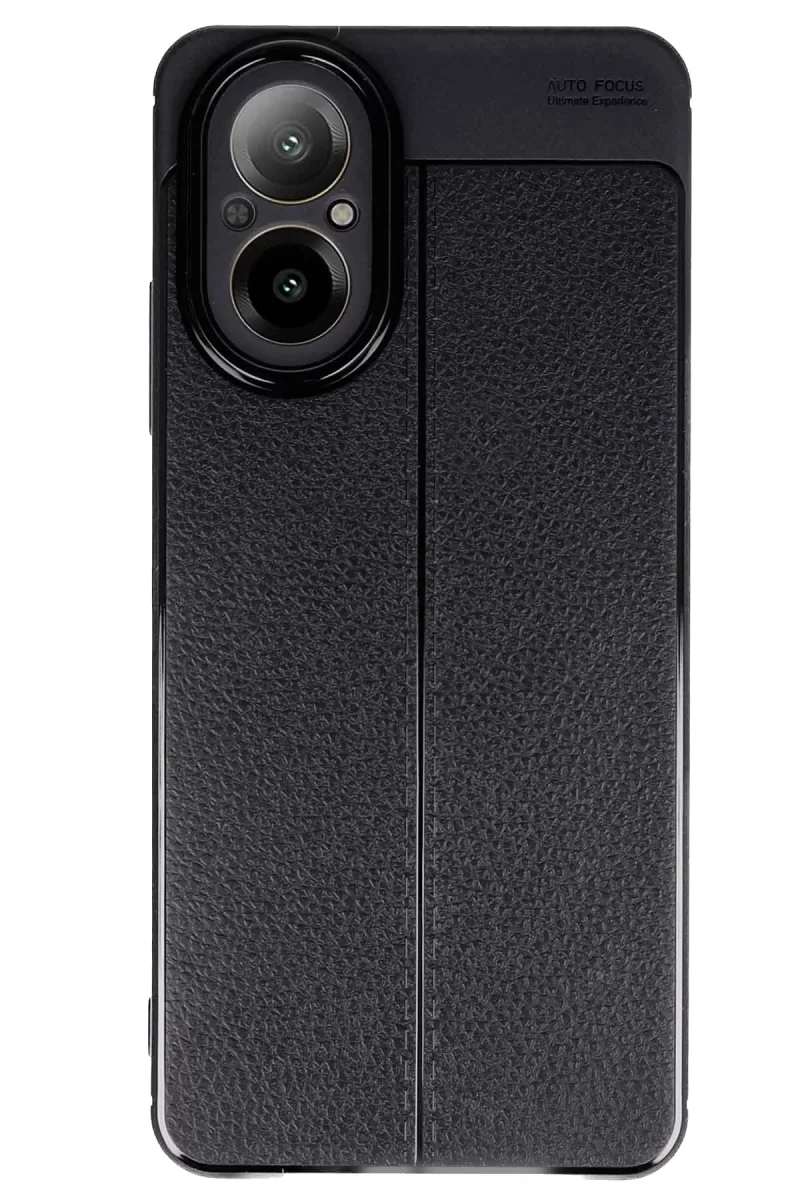 Newface Realme 12 Lite Kılıf Auto Focus Kapak - Siyah