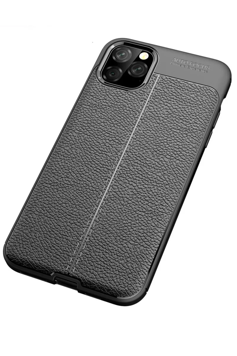 Newface Apple iPhone 11 Pro Max Kılıf Auto Focus Kapak - Siyah