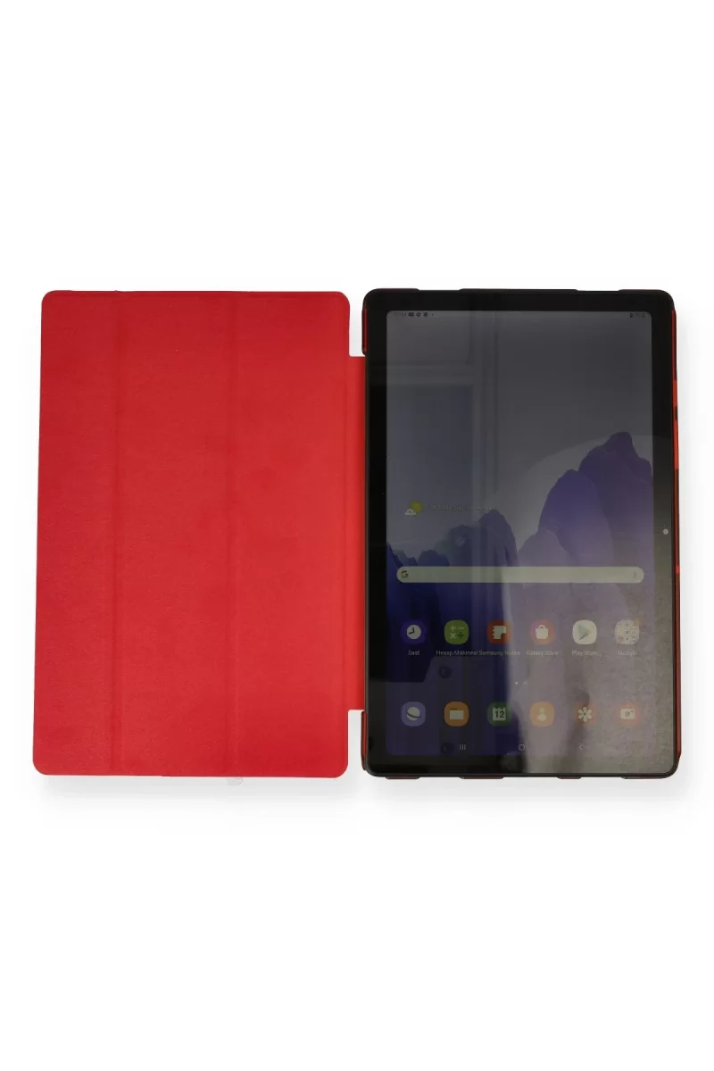 Newface Apple iPad Air 5 (2022) Kılıf Tablet Smart Kılıf - Kırmızı