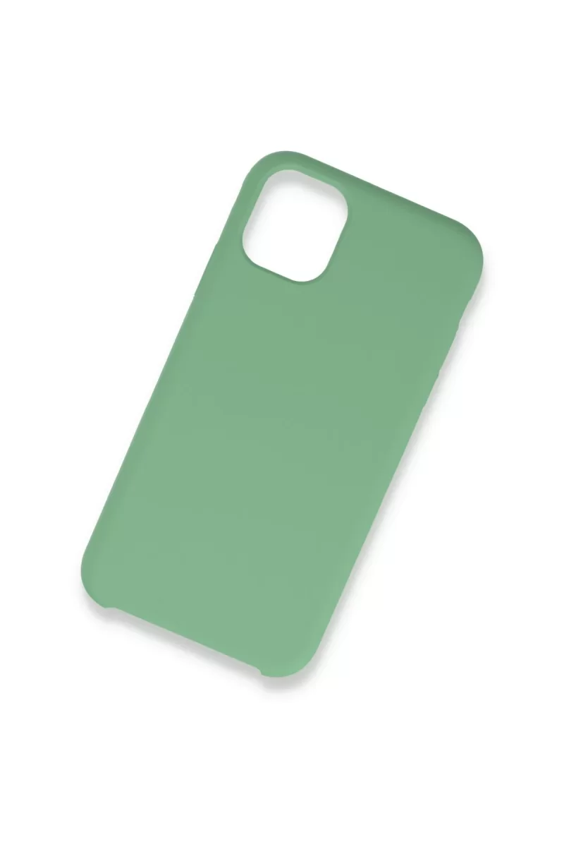 Newface Apple iPhone 12 Kılıf Lansman Legant Silikon - Yeşil