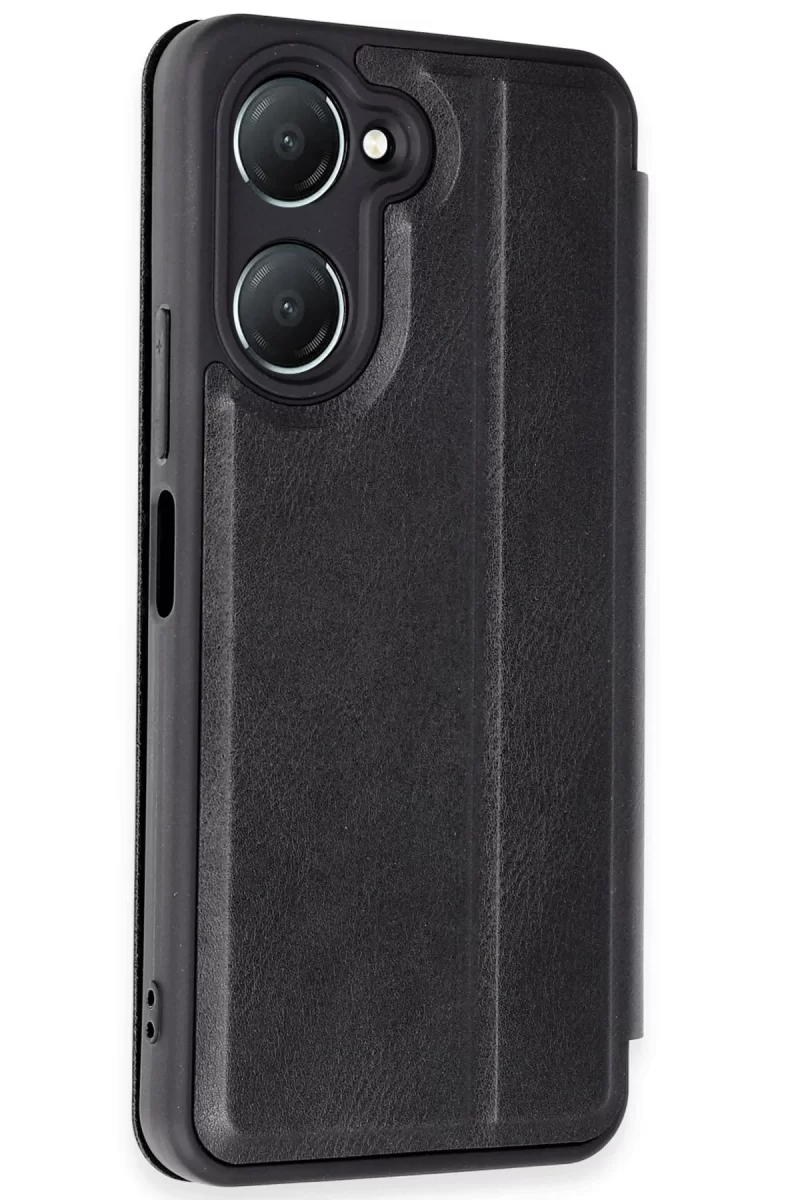 Newface Vivo Y18 Kılıf Flip Cover - Siyah