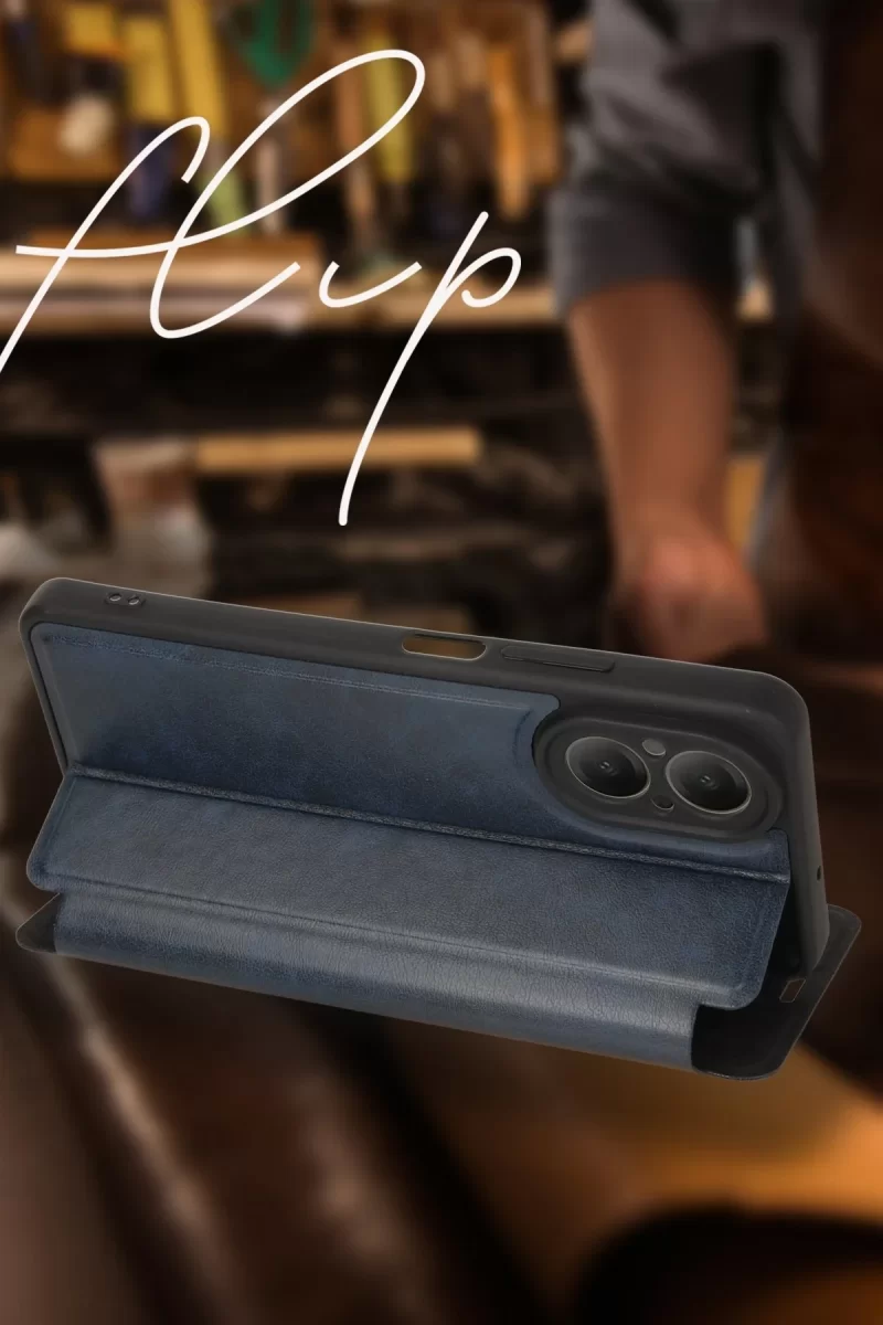Newface Vivo Y18 Kılıf Flip Cover - Siyah