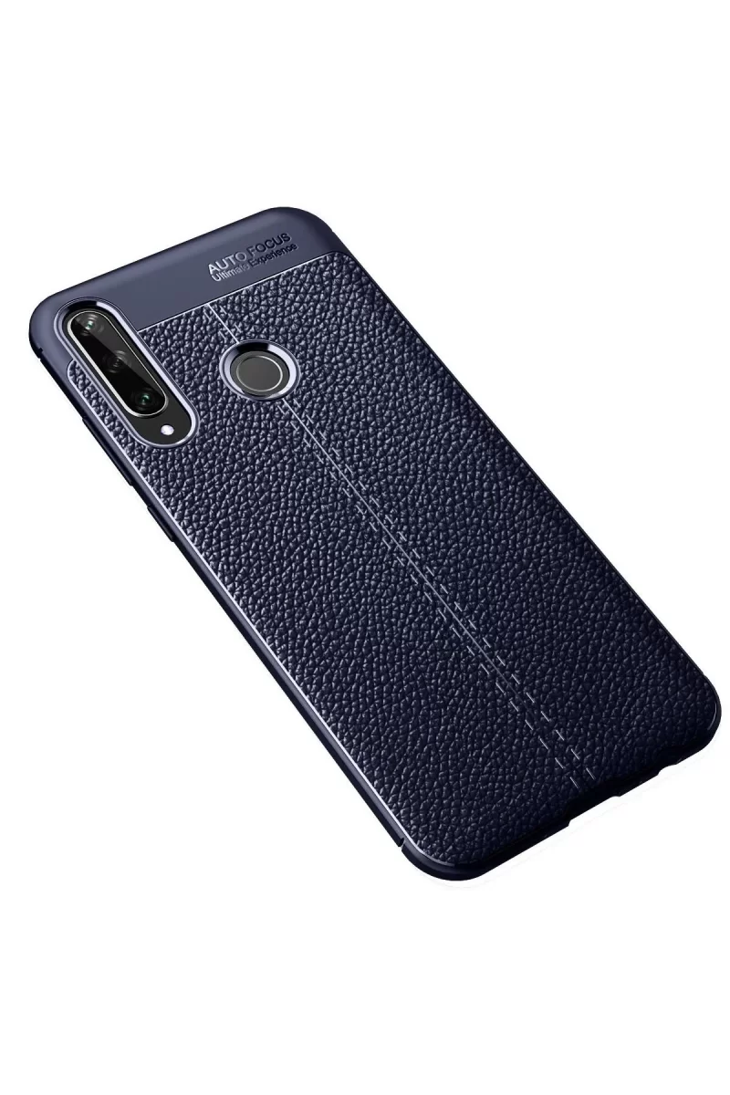 Newface Huawei Y6P Kılıf Auto Focus Kapak - Lacivert