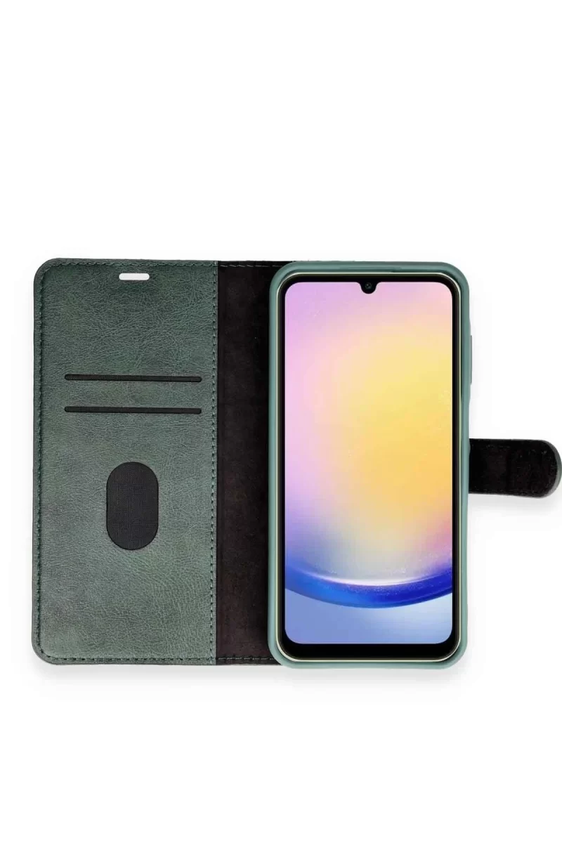 Newface Samsung Galaxy A35 5G Kılıf Trend S Plus Kapaklı Kılıf - Taba