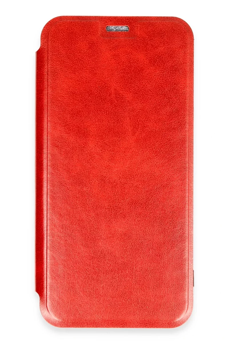 Newface Apple iPhone 16 Kılıf Flip Cover - Kırmızı