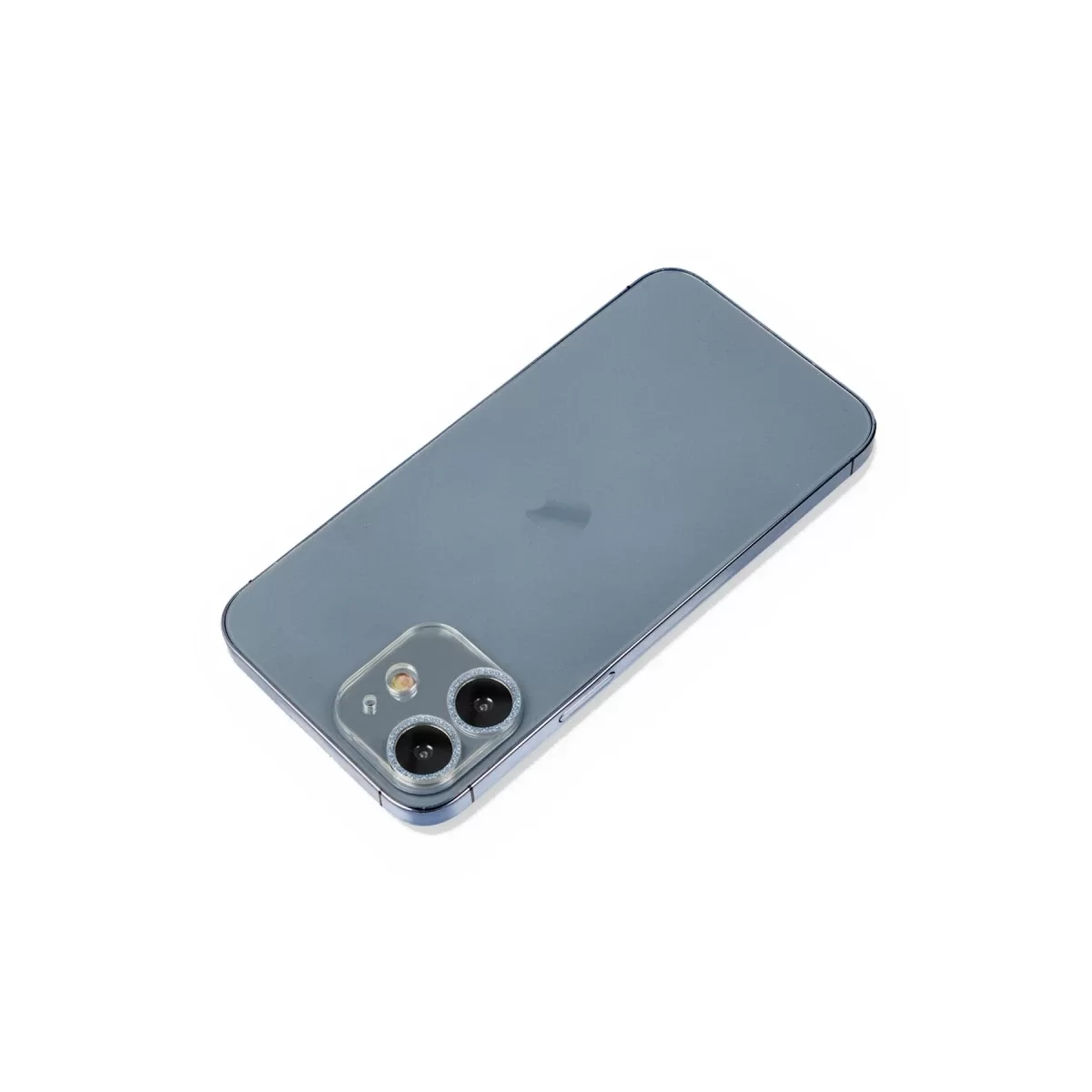Newface Apple iPhone 12 Mini Shine Kamera Lens Koruma Cam - Sierra Blue