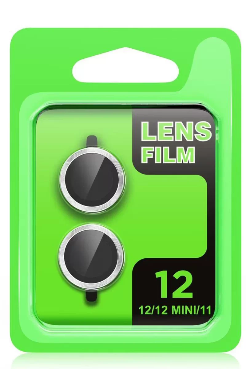 Newface Apple iPhone 11 Raze Metal Kamera Lens - Siyah