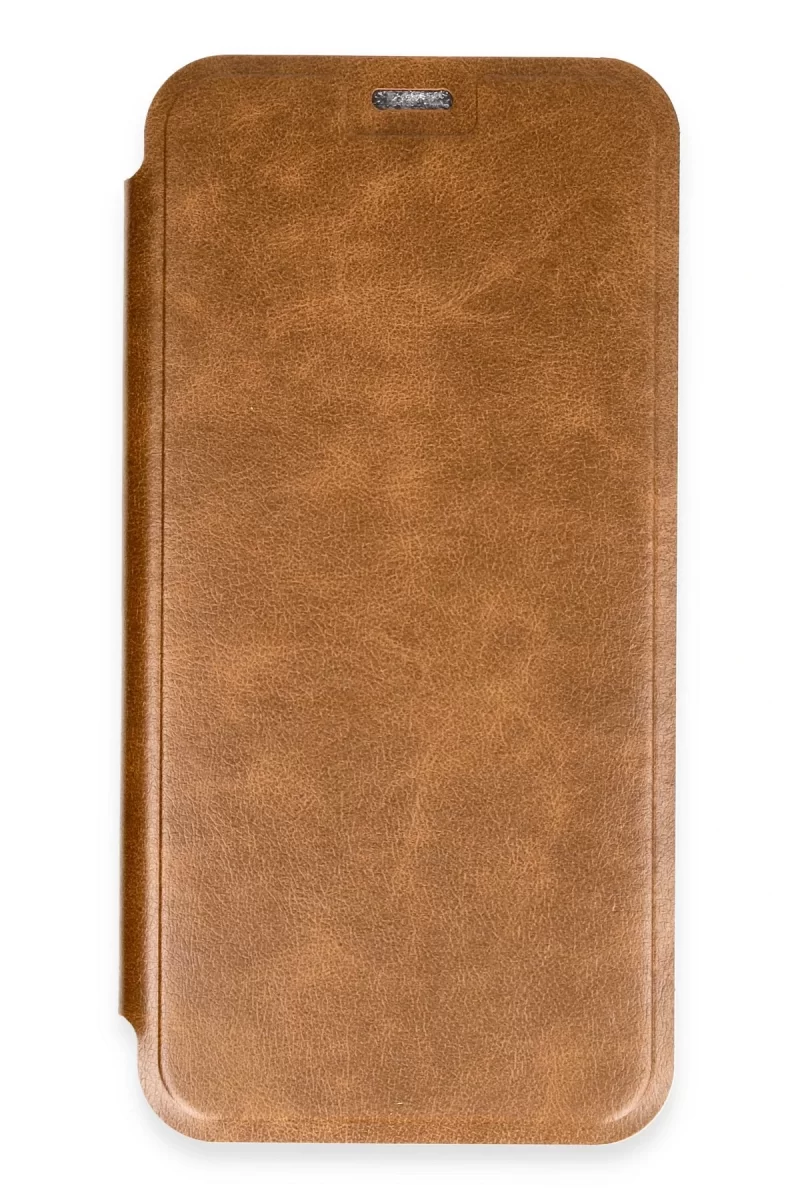 Newface Apple iPhone 16 Plus Kılıf Flip Cover - Taba