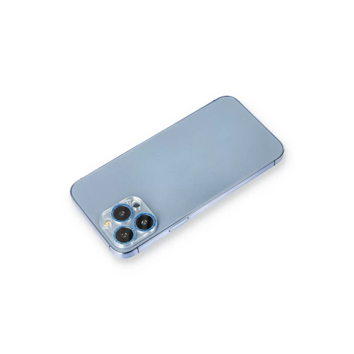 Newface Apple iPhone 12 Pro Shine Kamera Lens Koruma Cam - Mavi