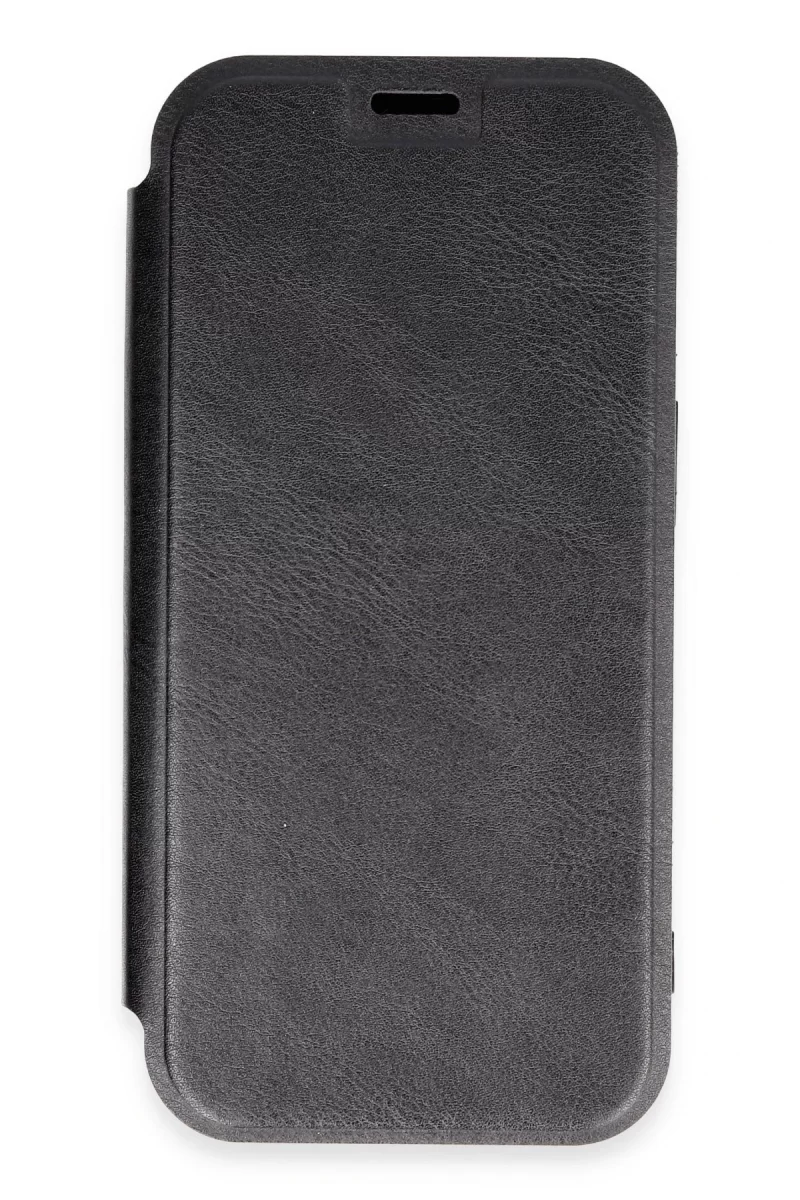 Newface Apple iPhone 16 Pro Kılıf Flip Cover - Siyah