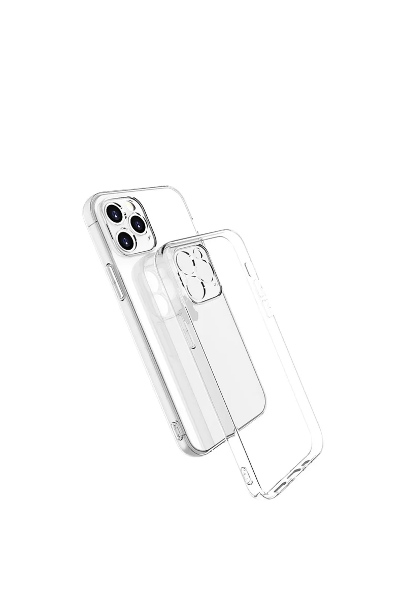 Newface Apple iPhone 16 Pro Max Kılıf Lüx Şeffaf Silikon