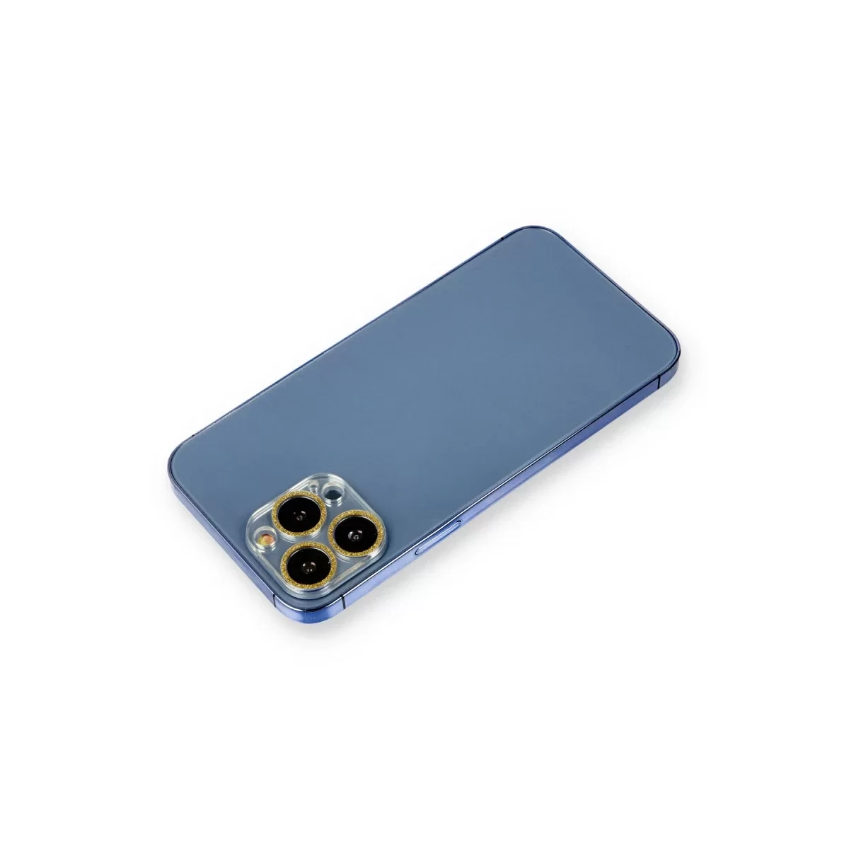 Newface Apple iPhone 12 Pro Shine Kamera Lens Koruma Cam - Gold
