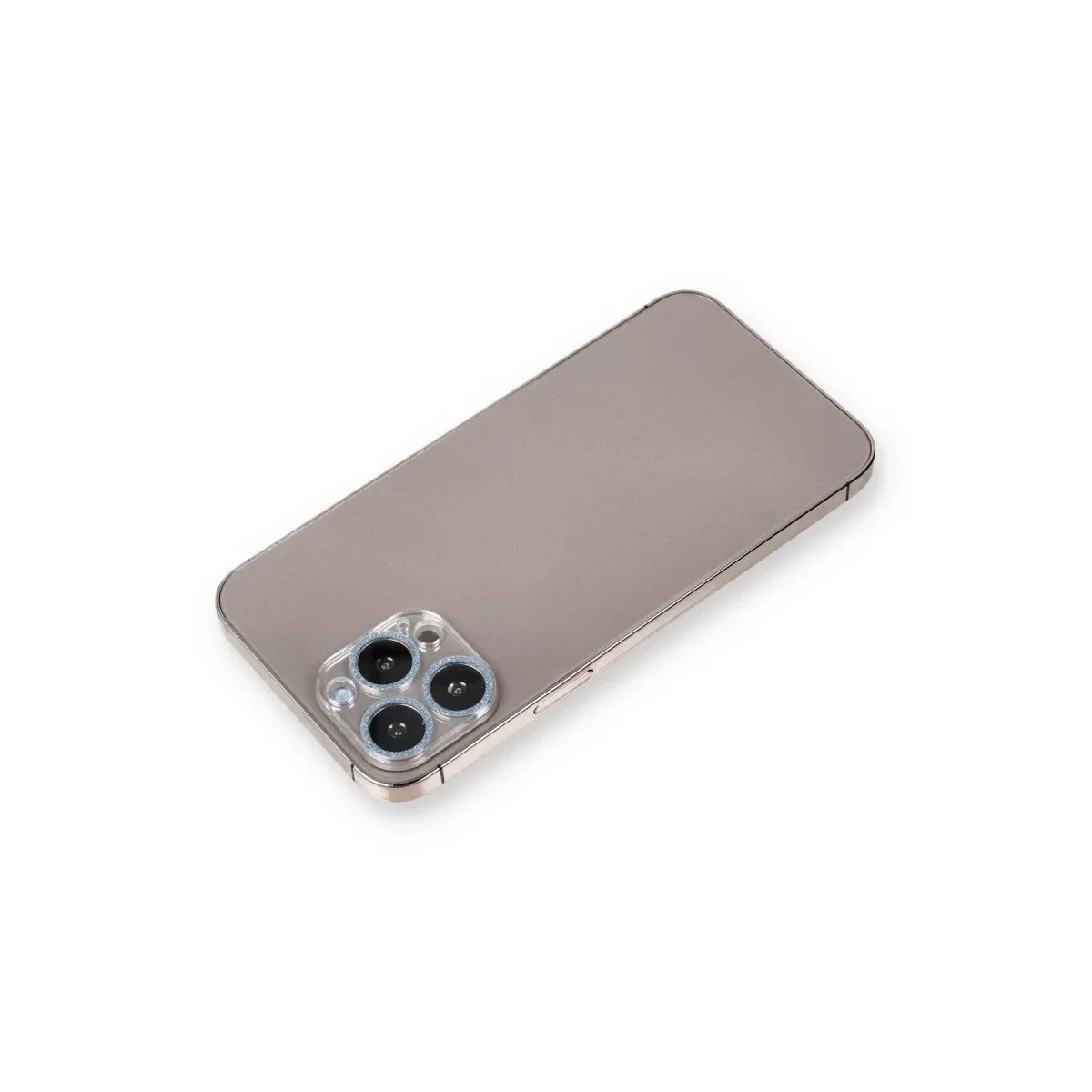 Newface Apple iPhone 12 Pro Shine Kamera Lens Koruma Cam - Sierra Blue