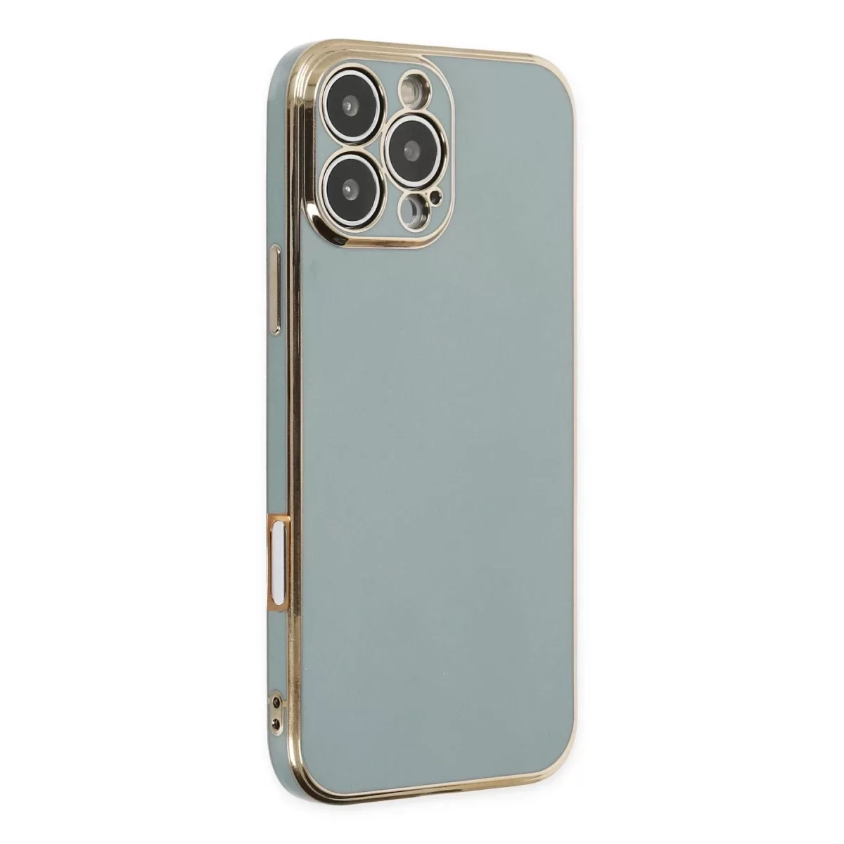 Newface Apple iPhone 16 Pro Max Kılıf Volet Silikon - Açık Yeşil