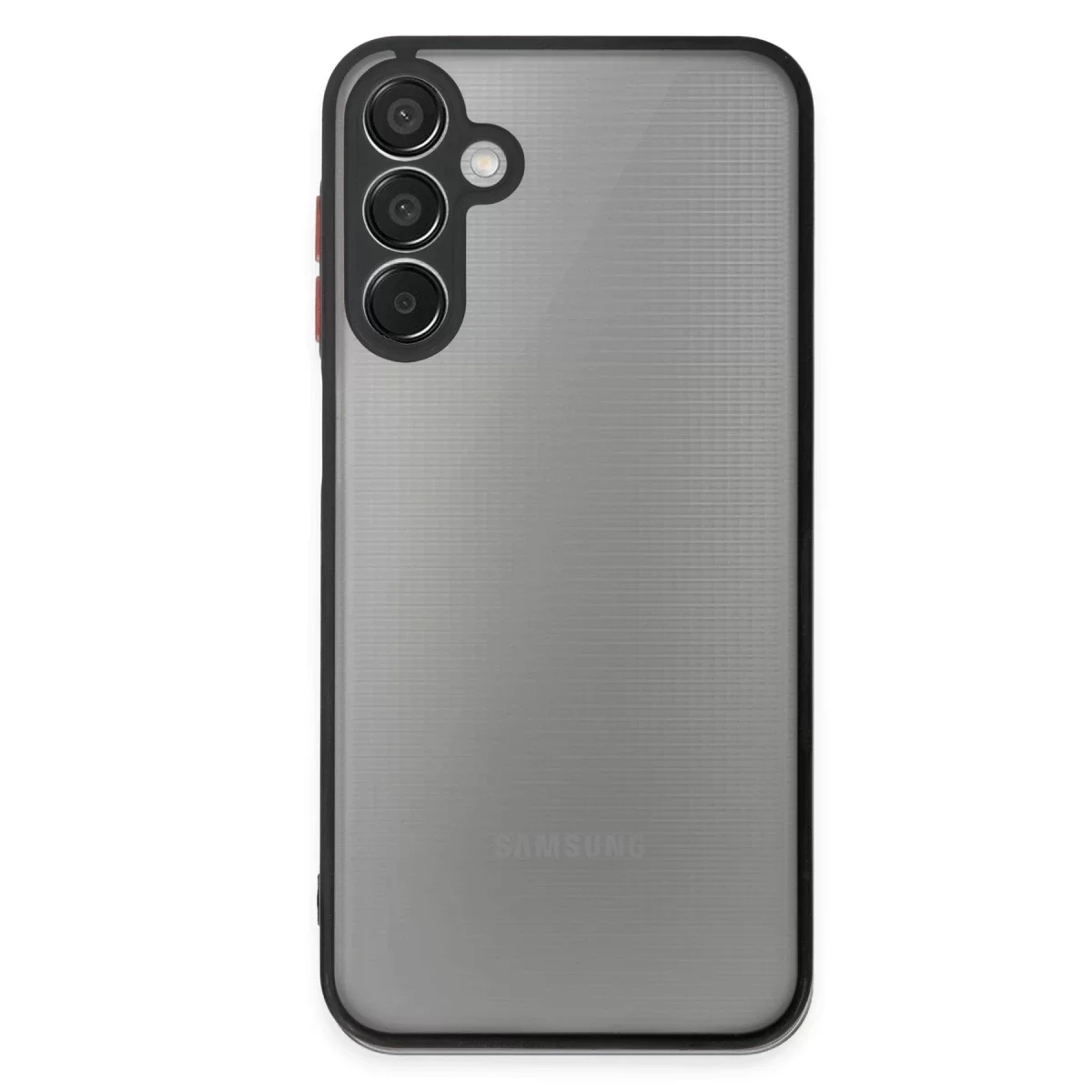 Newface Samsung Galaxy M15 Kılıf Montreal Silikon Kapak - Siyah